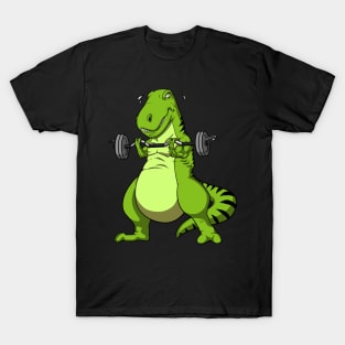 Fitness T-Rex Dinosaur T-Shirt